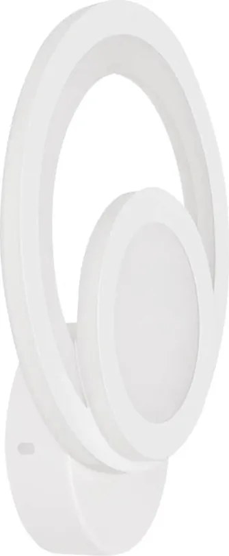 Aplica LED Erste Skadi 25W 2500lm, Alb, 19.5x23cm, CCT Ajustabil, Design Minimalist Modern, Corp Iluminat Perete, Eficienta Energetica, Durabila