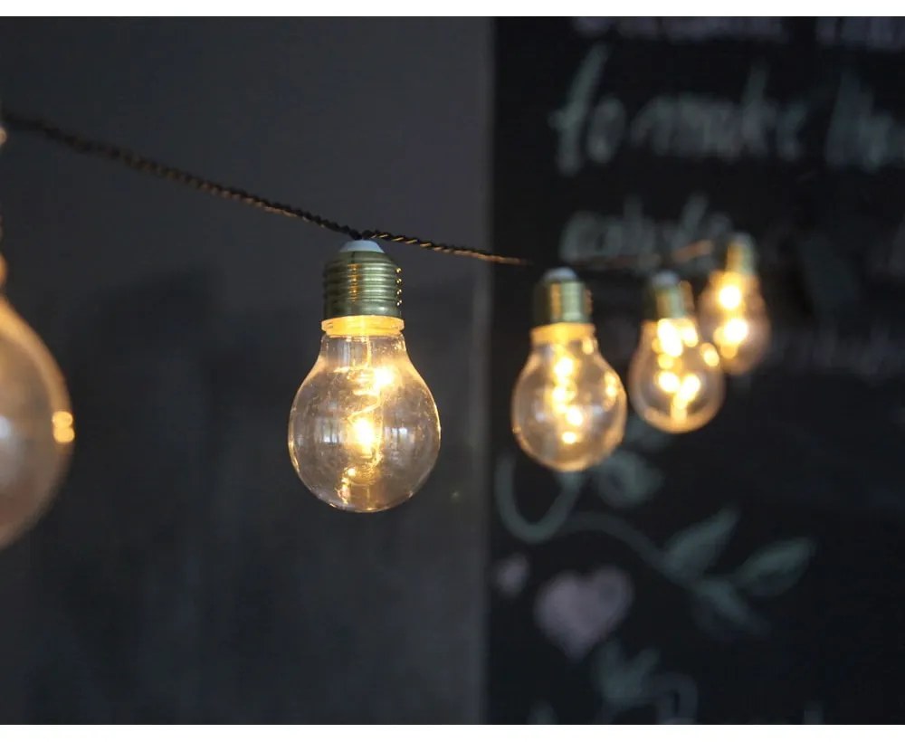 Șirag luminos cu LED Star Trading Bulbs In Love, 5 becuri