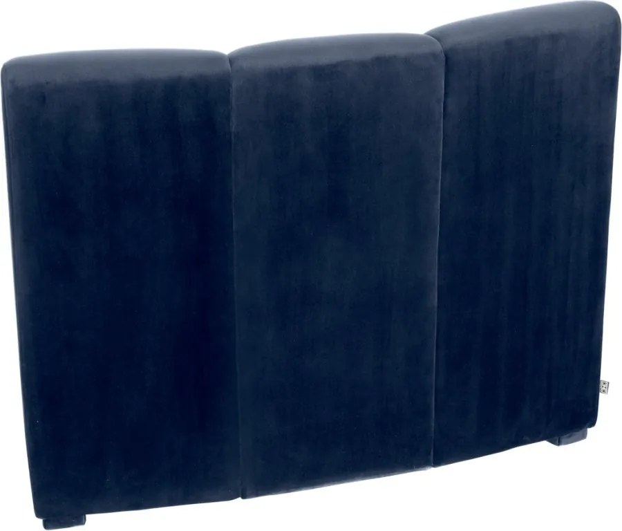 Modul canapea design LUX Lando, Catifea albastra