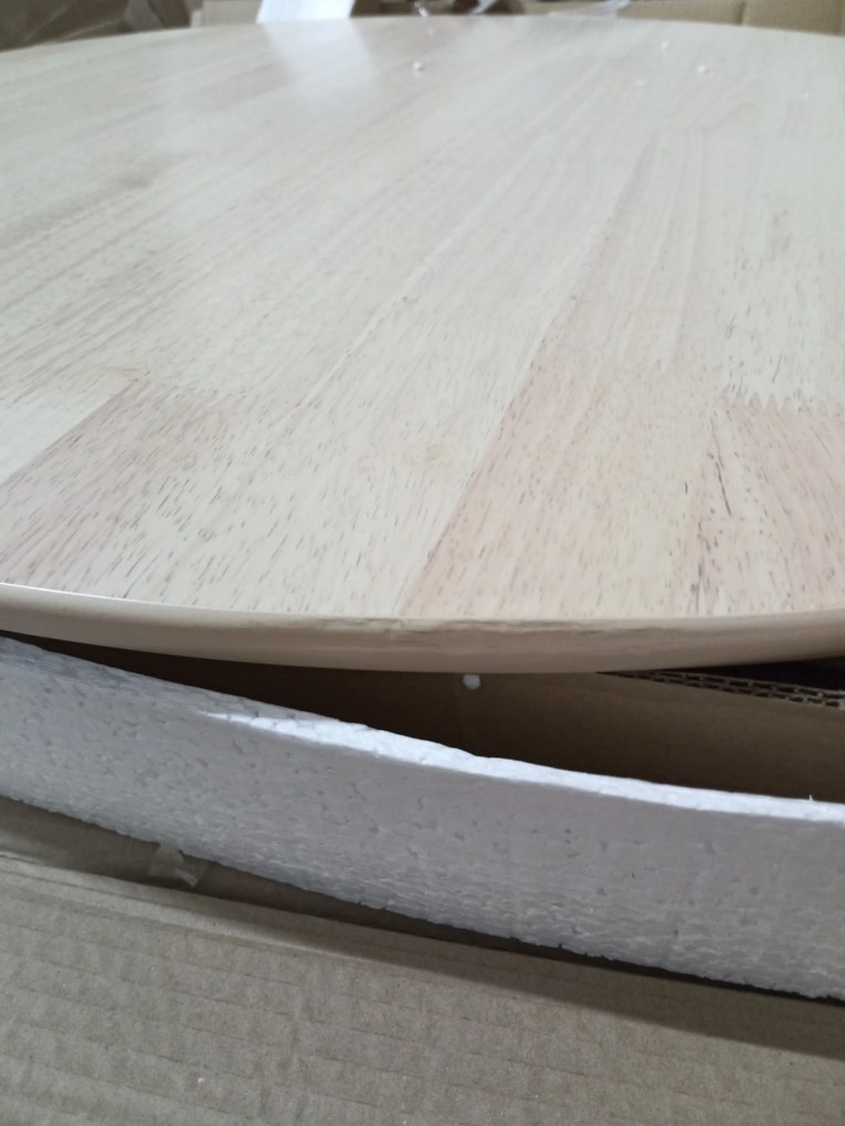 OFERTA Masa de sufragerie NELSON cu blat in decor stejar miere 90X90 Clasa a II-a