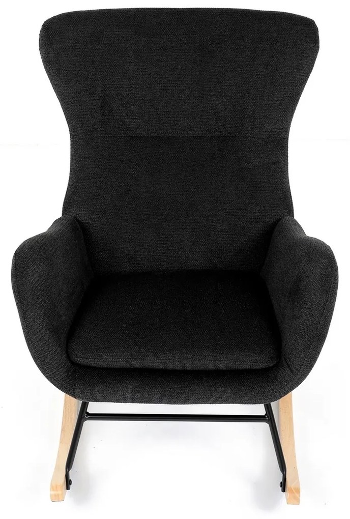 Fotoliu balansoar BK2, negru
