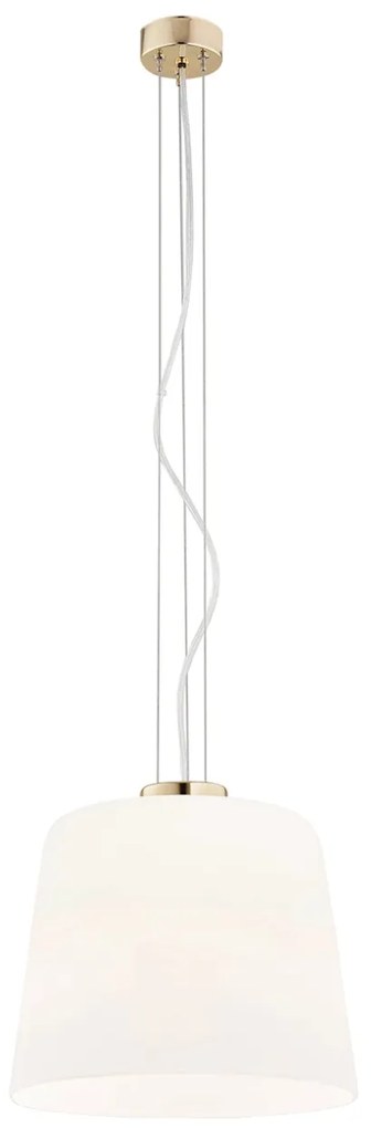Lustra/Pendul design decorativ BERKLEY alb