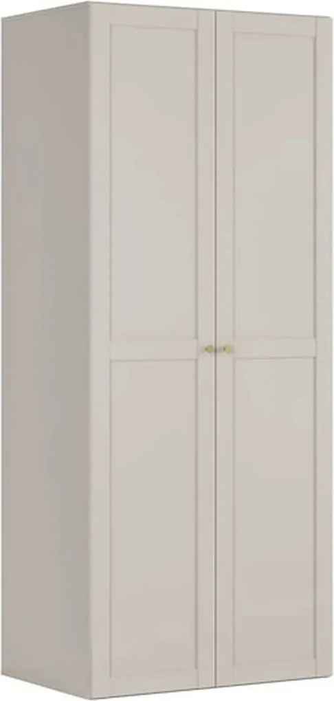 Dulap FLEX, casmir/auriu, PAL, cu 2 usi, 100x66x240 cm