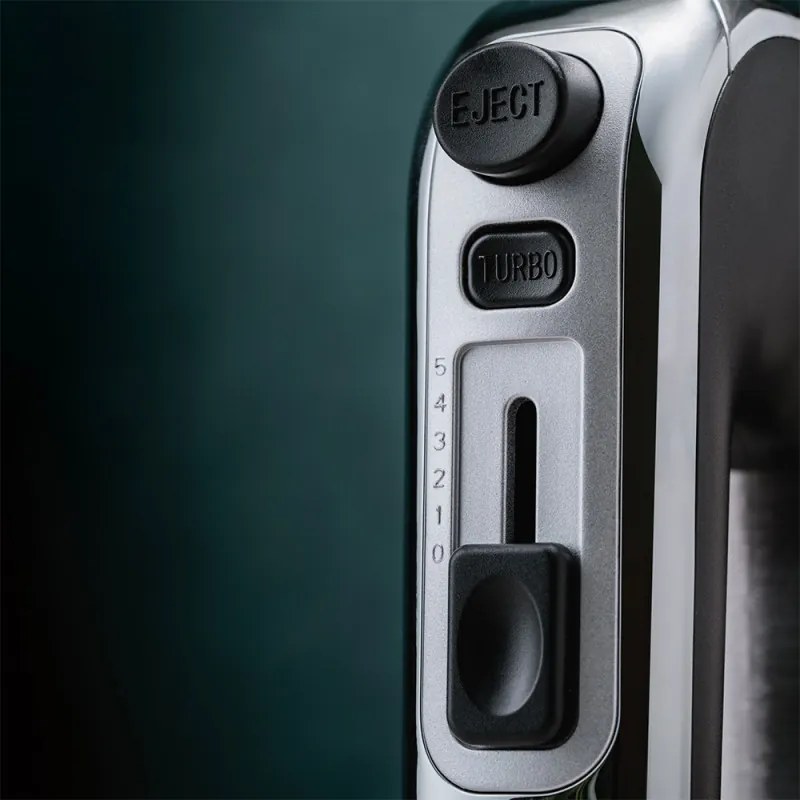 Mixer de mana Oliver Voltz OV51110J, 500W, 5 viteze + Turbo, 2 teluri, 2 carlige, Inox