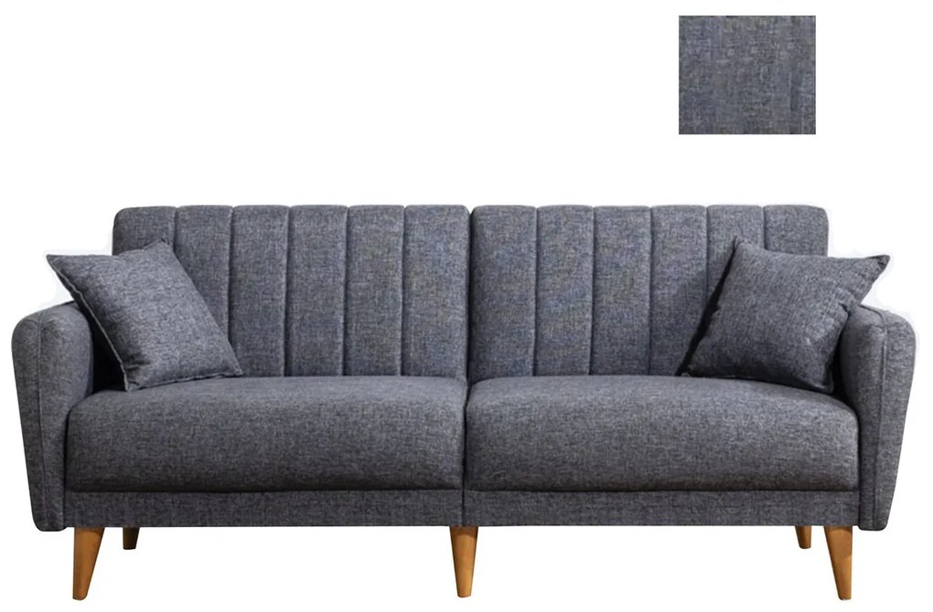 Canapea extensibilă Aqua Dark Grey