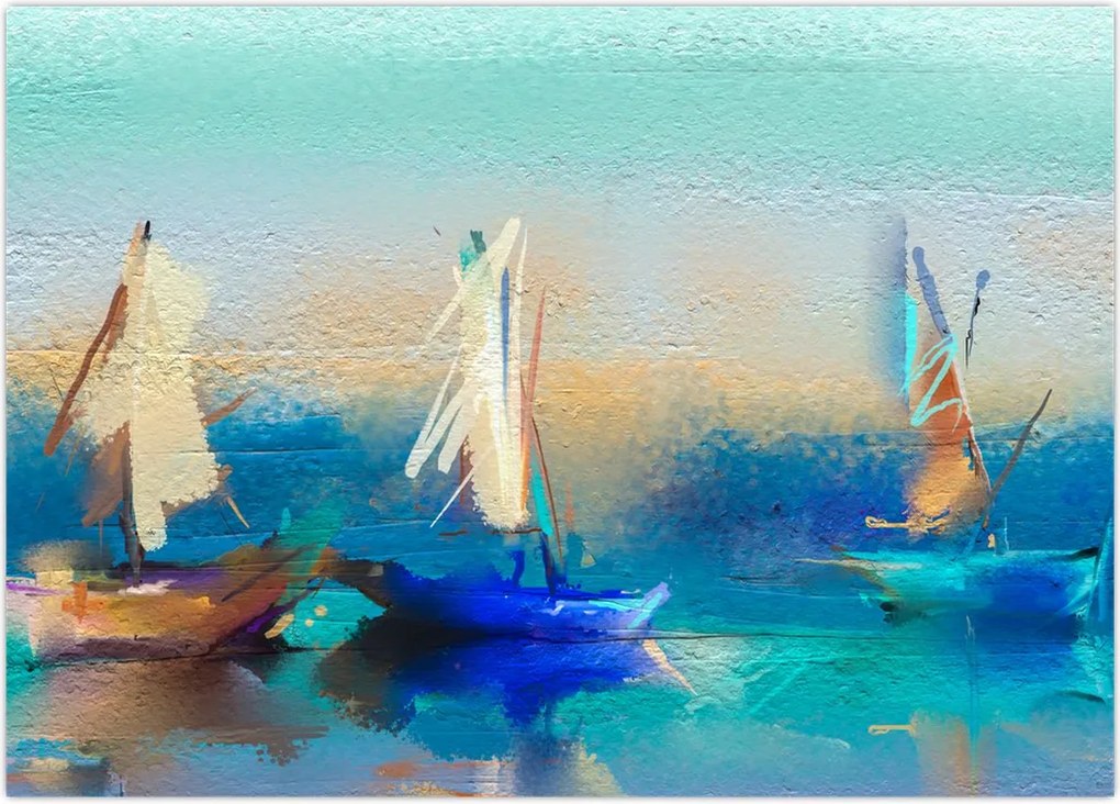 Tablou - Peisaj pictură, pictură (70x50 cm)