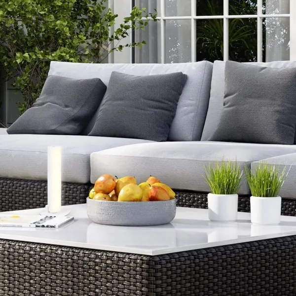 Lampă LED reîncărcabilă dimabil de masă de exterior Briloner 7474-016 LED/7W/5V 3000K alb