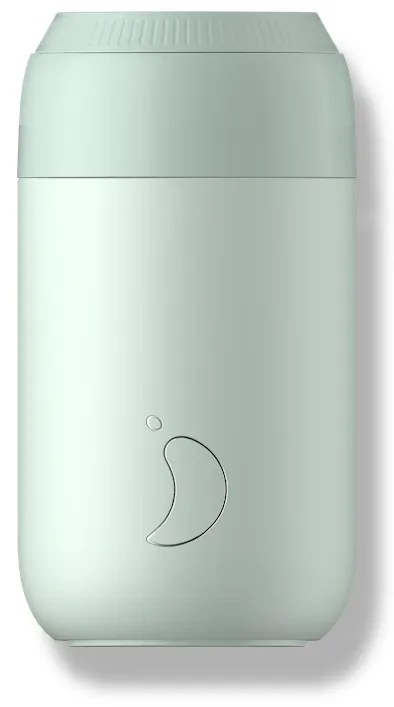 Cană termică Chilly's Bottles - verde pal 340 ml, colecția Series 2