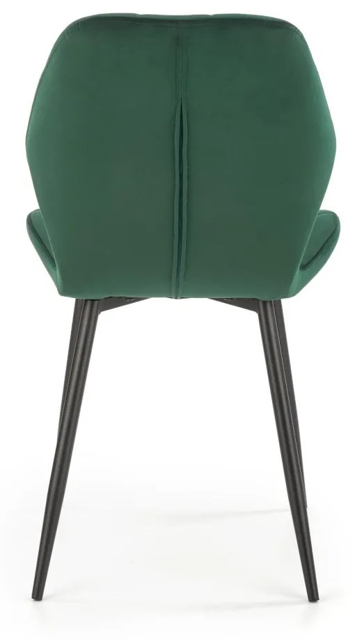 Scaun K453 velvet verde