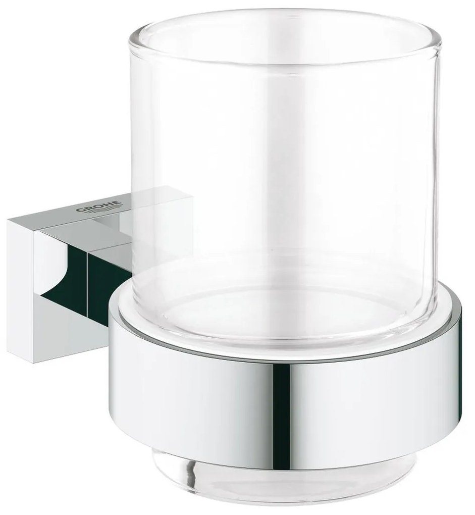 Grohe Essentials cană pentru spălat dinți transparent-crom 40755001