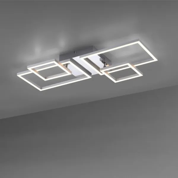 Lustră LED aplicată IVEN 2xLED/12W/230V + 2xLED/5,5W Leuchten Direkt 14030-55
