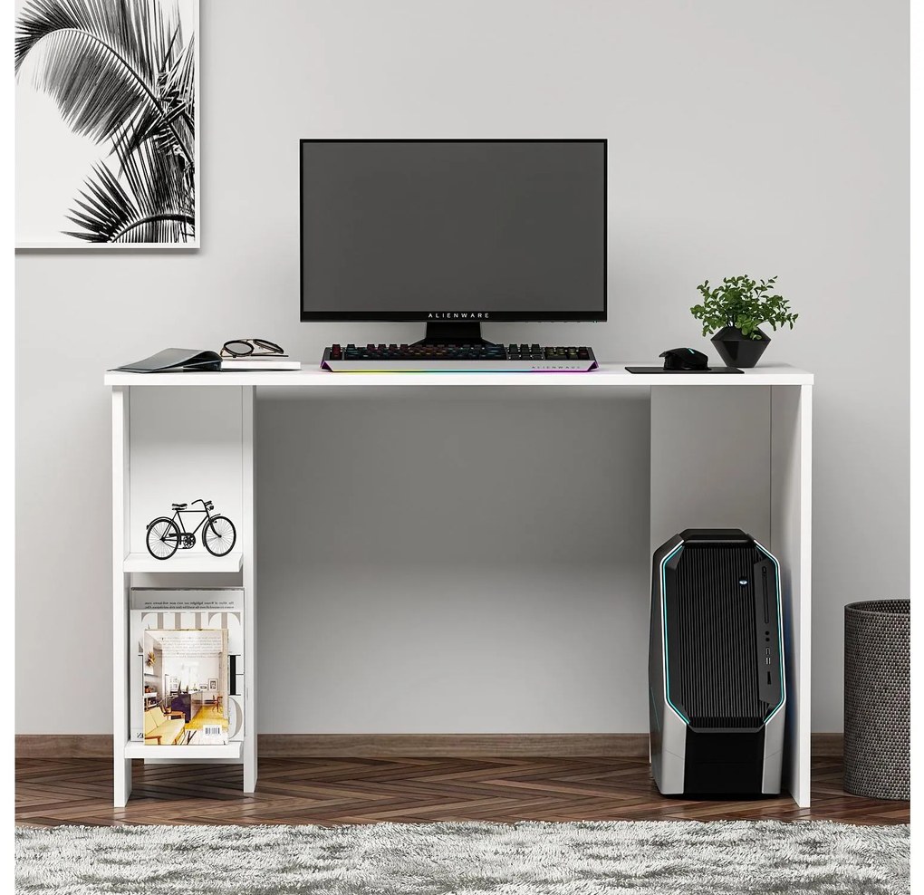 Masă PC Alia (Alb). Promo -14%. 1088819