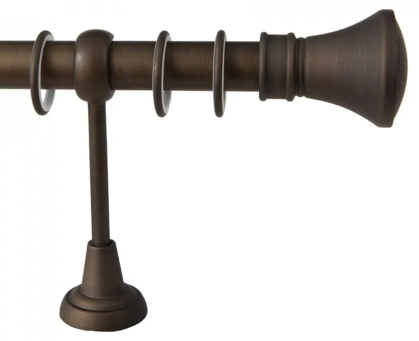Galerie simpla Luxor 25 mm maro (Alege marime: 320 cm)