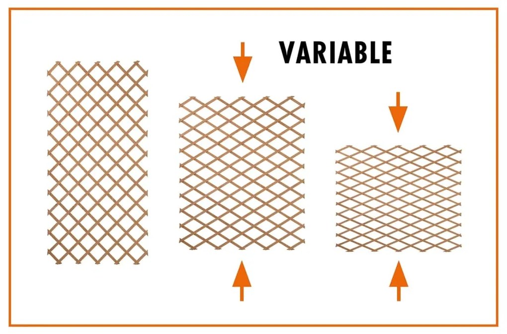 Nature Spalier de gradina, verde, 100 x 200 cm, lemn, 6041704 1, Verde, 100 x 200 cm