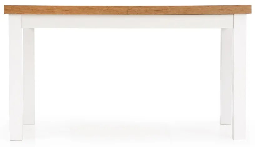 Masa extensibila Tiago lancelot/alb - L 140-220 x l 80 x h 76 cm