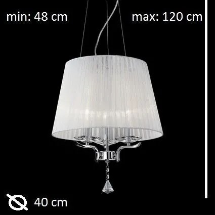 Pendul cristal Venezian diametru 40cm PEGASO SP3 059235