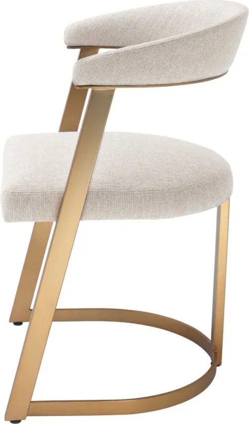 Scaun design LUX finisaj alama cu sezut si spatar tapitat Dexter 111473 HZ