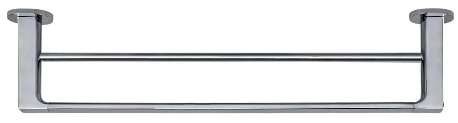 Suport pentru prosoape argintiu lucios autoadeziv din oțel inoxidabil Maribor – Wenko