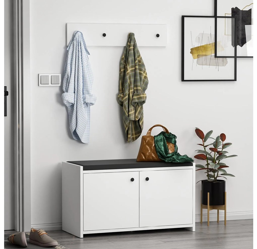 Mobilier hol Zorro (alb). 1089010