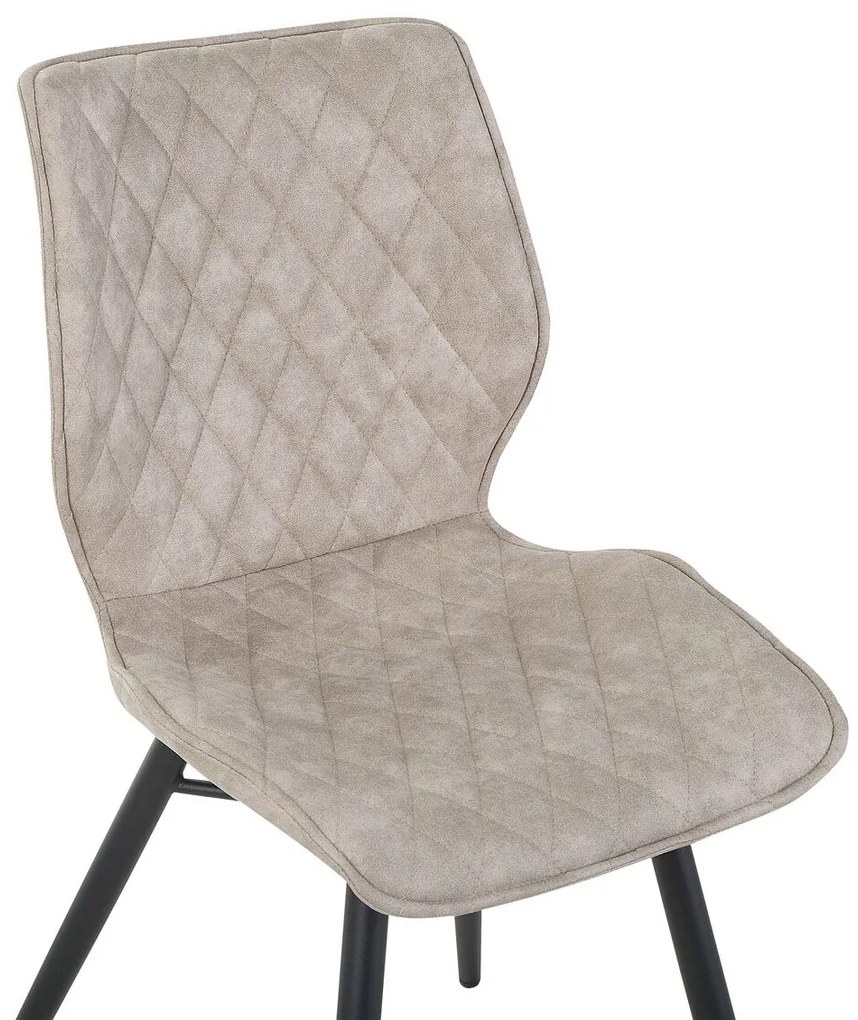 Set 2 buc. scaune pentru sufragerie Lissa (bej). 1009995
