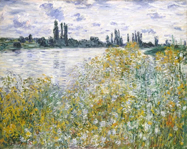 Reproducere Île aux Fleurs near Vétheuil (1880), Claude Monet