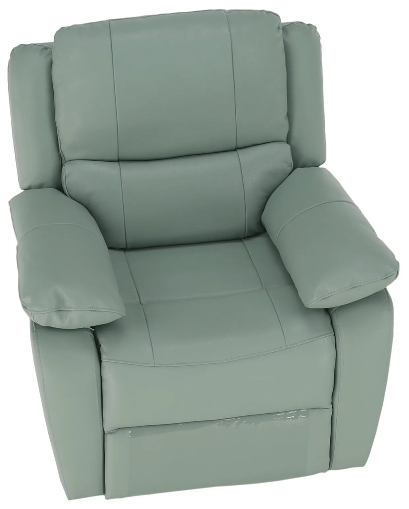 Fotoliu de relaxare, piele / piele ecologică neomint, VIVAN