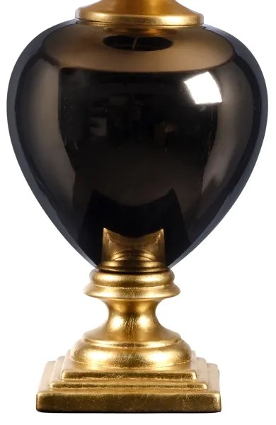 Lampă de masă ONLI AMADEUS 1xE27/15W/230V 72 cm negru/auriu