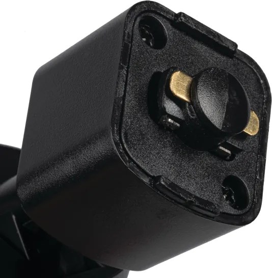 Kanlux 45920 - Spot pentru șină ALTEAR, 2 x GU10, 10 W, 230 V, 1 m, negru