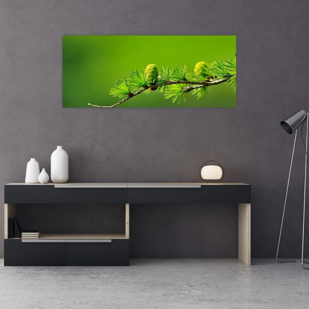 Tablou  con verde (120x50 cm), în 40 de alte dimensiuni noi