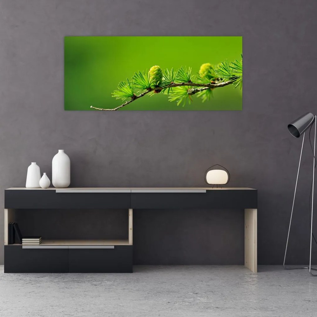 Tablou con verde (120x50 cm)