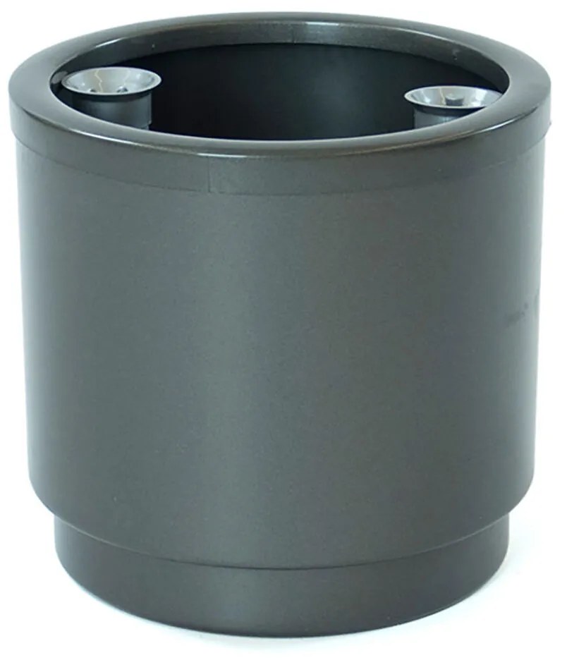 Ghiveci cu auto-udare plastiken 4126 antracit (Ø 26 cm)