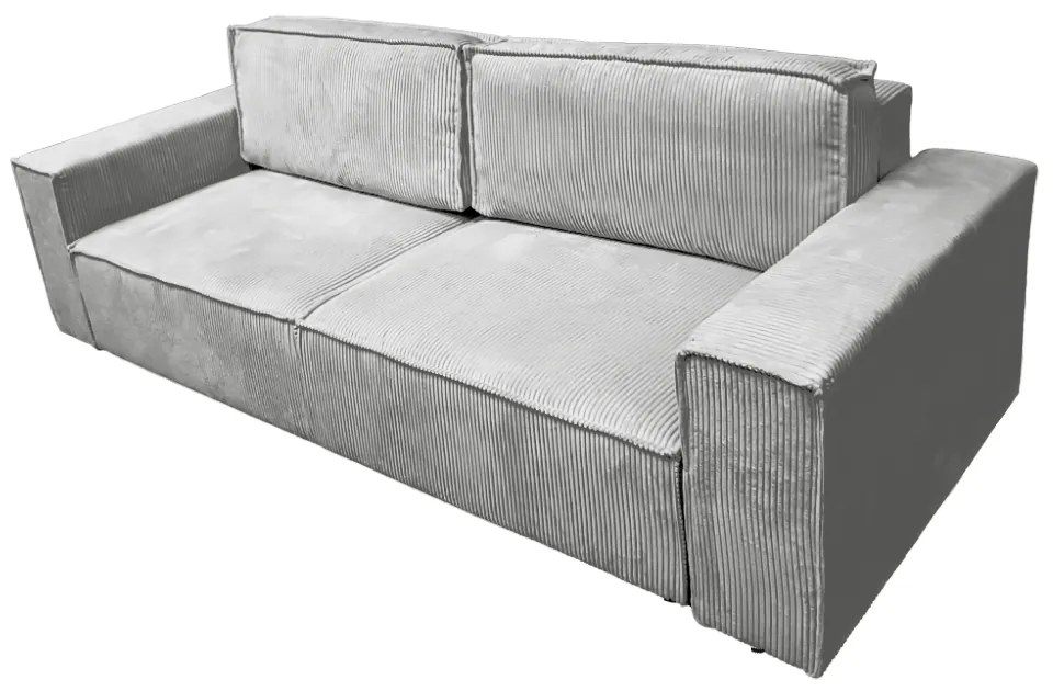 Canapea extensibila, gri deschis, HARPERA BIG SOFA