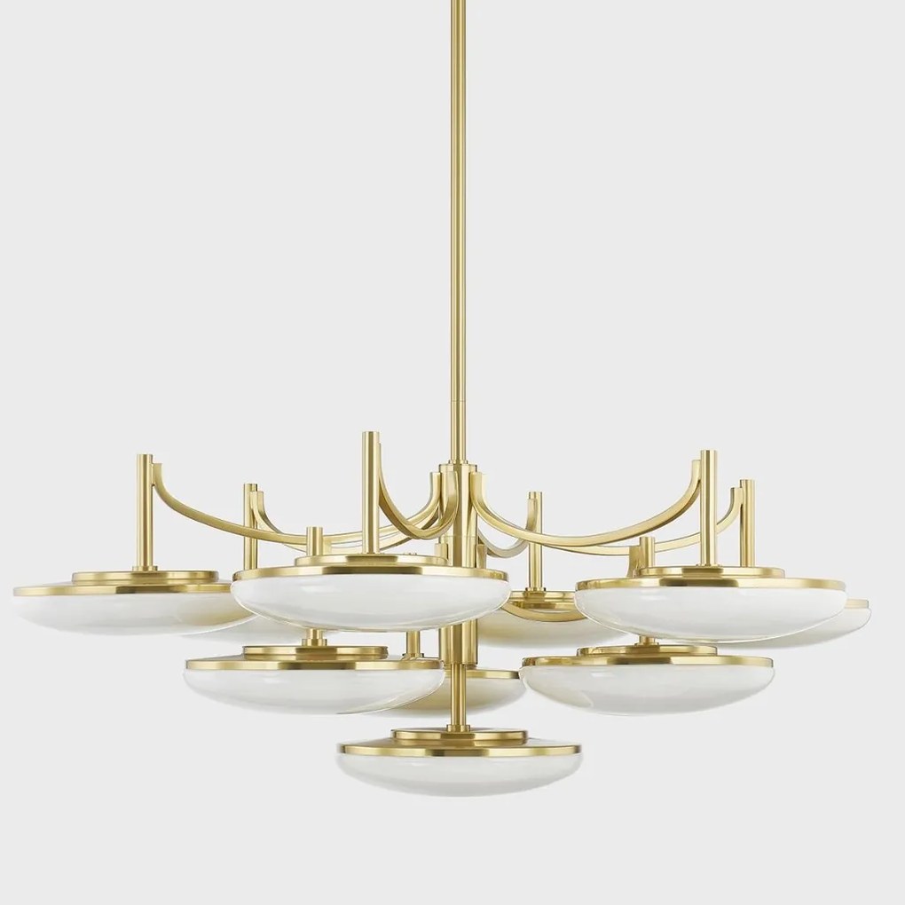 Candelabru LED, Sticla Gravata, Design LUX, Alama, Bregman