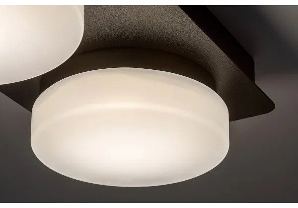 Plafonieră LED pentru baie ATTICHUS 2xLED/5,5W/230V IP44 Rabalux 75002