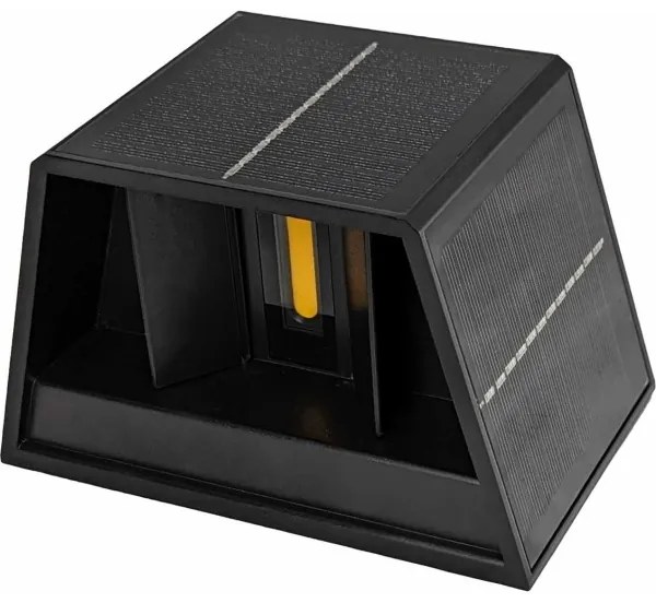 Aplică LED solară CUBUS 2xLED/1,5W/3,7V 1500 mAh IP54