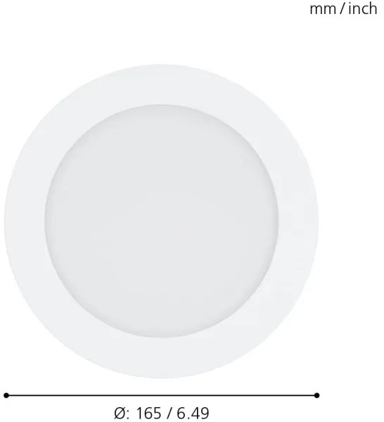 Eglo 31742-LED Aplica de baie dimabilă FUEVA-Z LED/10,5W/230V IP44 albă