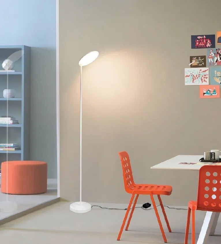 Lampadar, Lampa de podea LED NASSAU alb MA-8510
