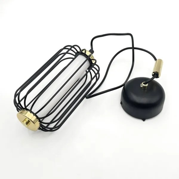 Lustră LED suspendată pe cablu BONNIE LED/10W/230V 3000K, neagră