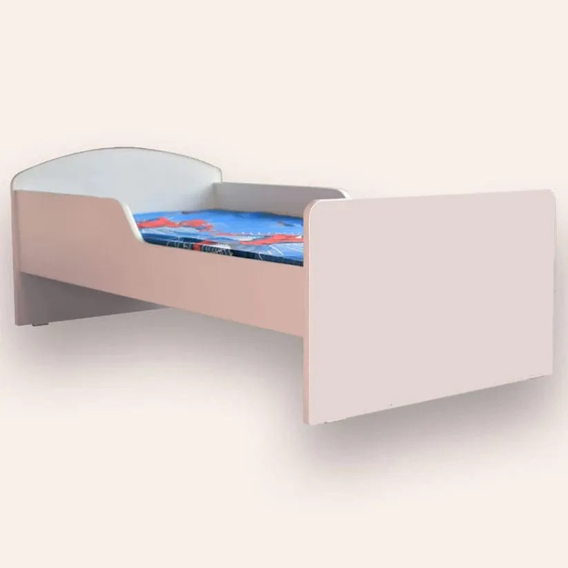 Pat alb Mediu Personalizabil 2-8 ani 140x70 cm Simplu Fara saltea CMG51971834642772