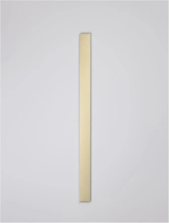 Aplica LED pentru baie cu protectie IP44 SELINE aurie L-120cm