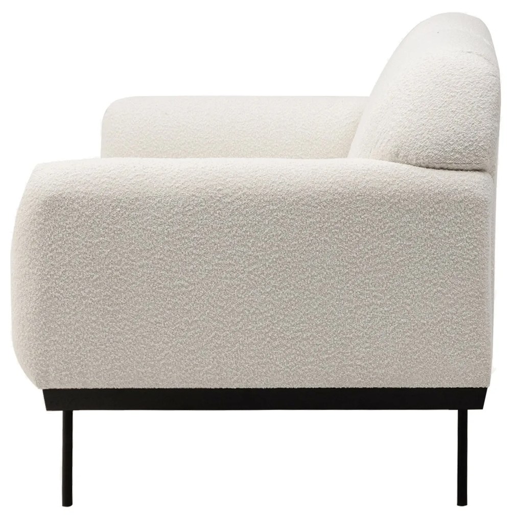 Canapea de design Culoare alb, ANDERSON