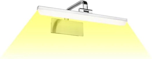 Paulmann RENAN 95572 - Aplică LED 9,5 W pentru tablouri, 230 V, 40 cm, crom mat