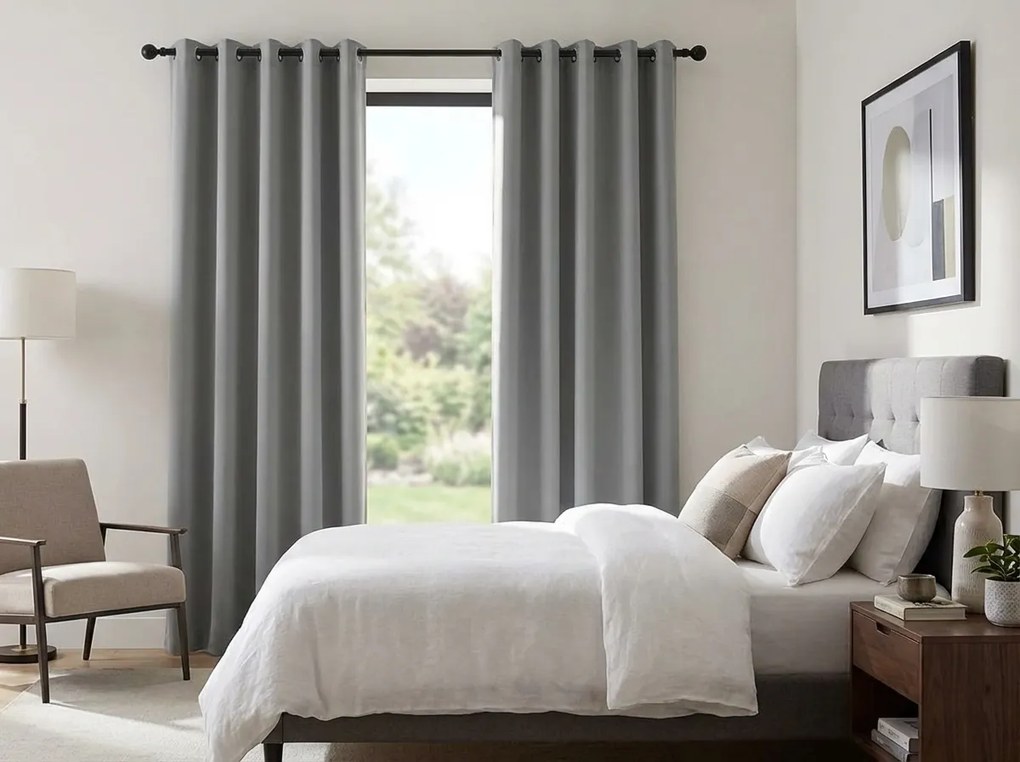 Draperie OXFORD LIGHT 140x250 cm, gri deschis Agatat: Rejansa