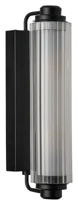 Nordlux - Aplică oglindă de baie NIMAL, 2xE14/25W/230V, IP44, negru