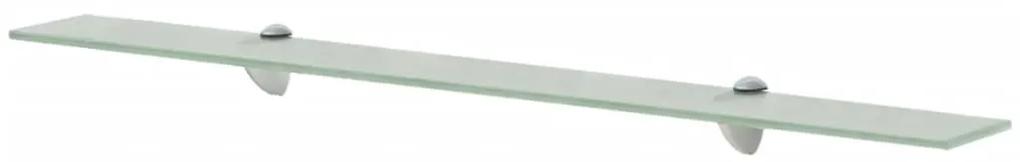 3051516 vidaXL Rafturi suspendate, 2 buc., 90 x 10 cm, sticlă, 8 mm