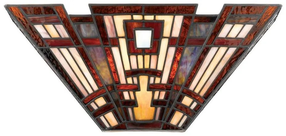 Elstead QZ-CLASSIC-CRAFT-WU - Aplica de perete Tiffany CLASSIC 2xE14/60W/230V
