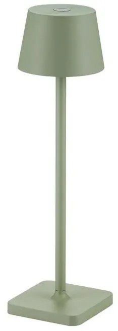 Veioza/Lampa de masa LED portabila exterior IP54 DECK verde