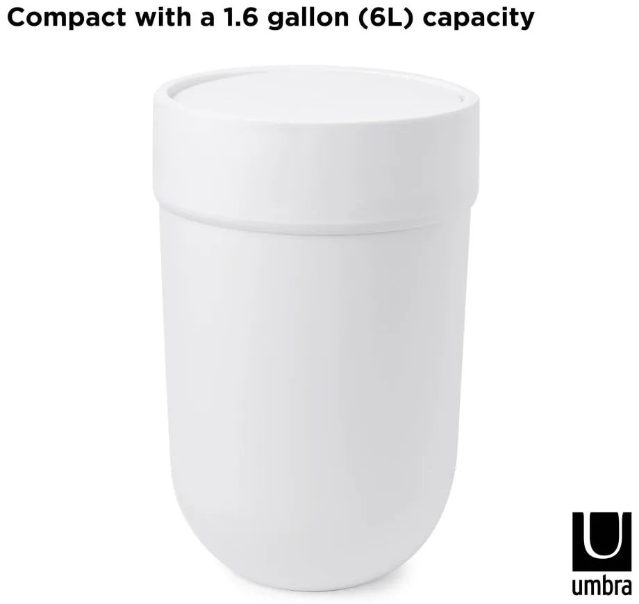 Coș de gunoi din plastic 6 l Touch – Umbra