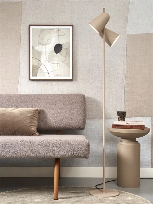 Lampadar, Lampa de podea cu doua spoturi directionabile Salamanca sand