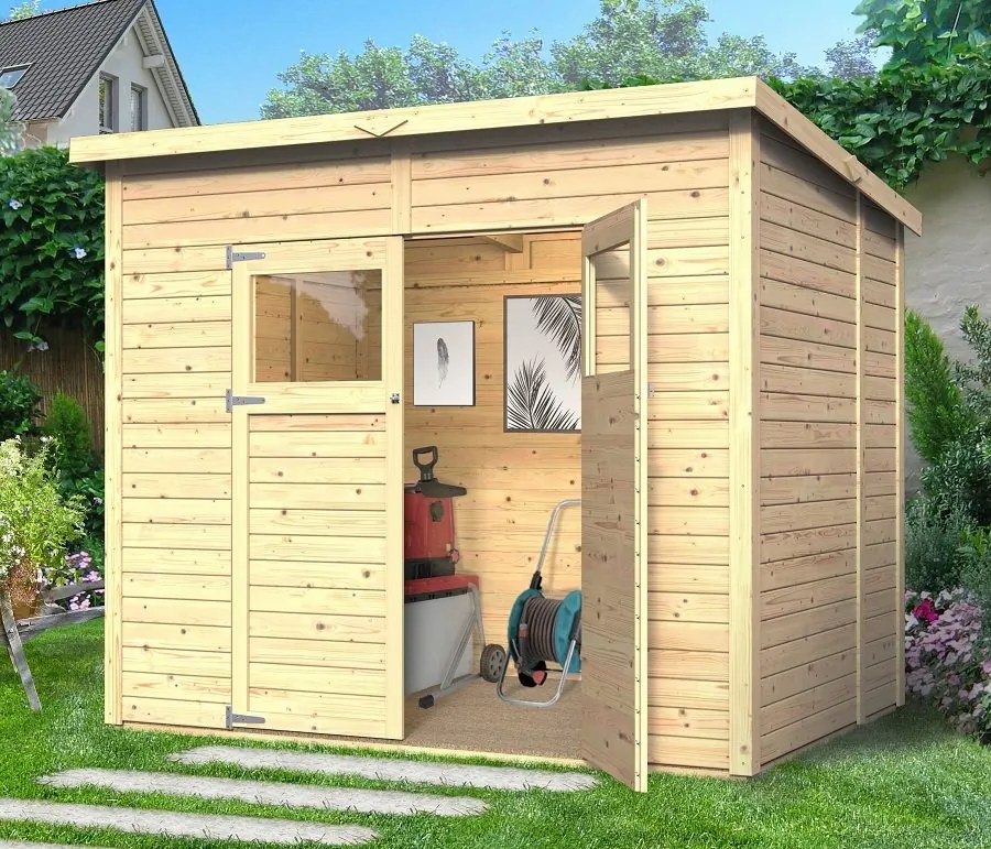 Căsuță de grădină din lemn Horten 238 x 180 cm